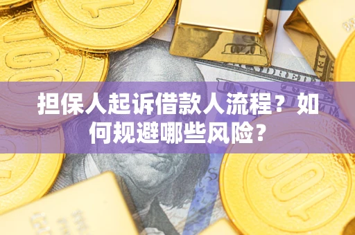 北京担保人起诉借款人流程？如何规避哪些风险？