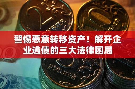 北京警惕恶意转移资产！解开企业逃债的三大法律困局