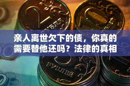 北京亲人离世欠下的债，你真的需要替他还吗？法律的真相或许与你想的不一样